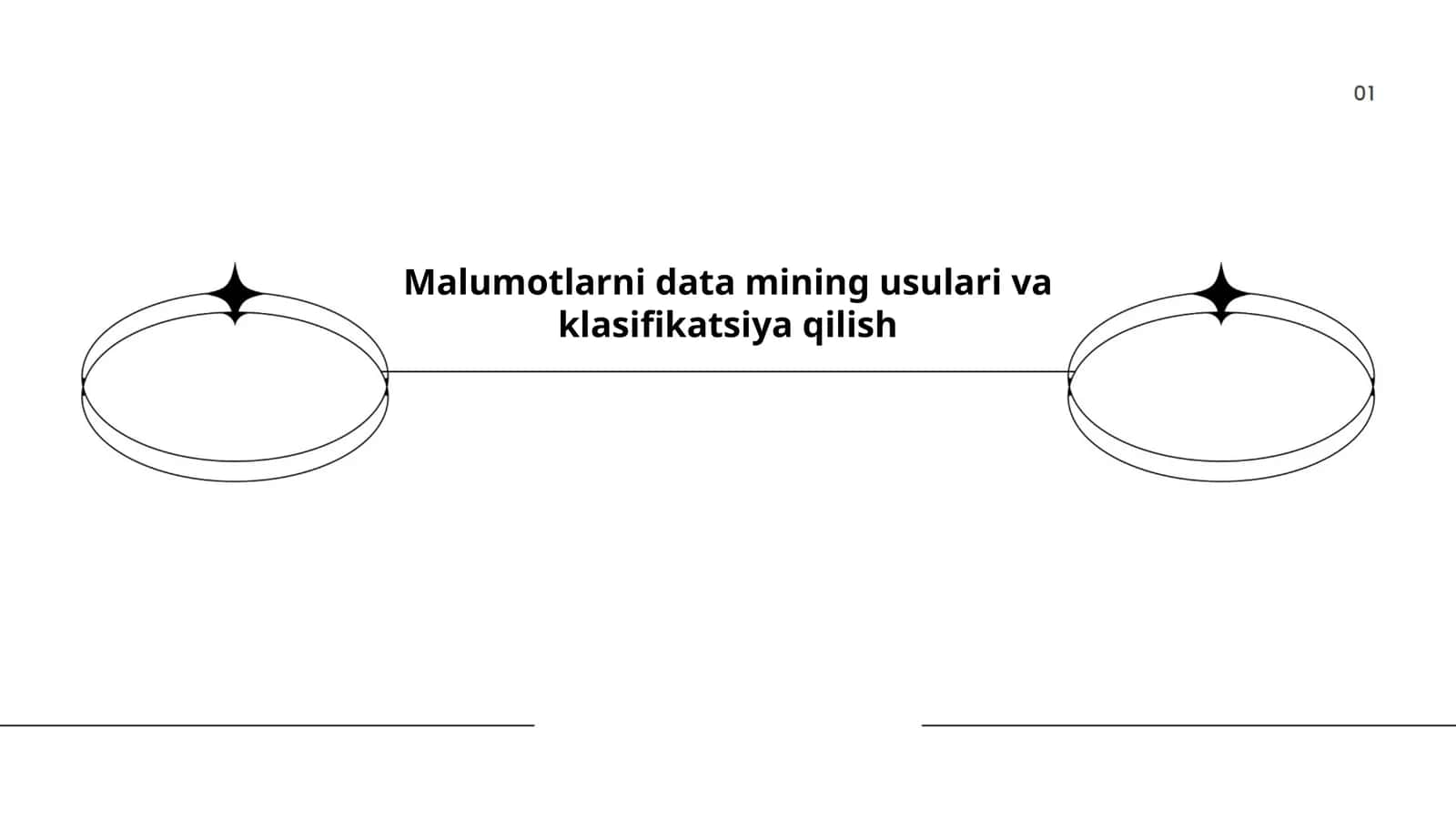 Malumotlarni data mining usulari va klasifikatsiya qilish 1