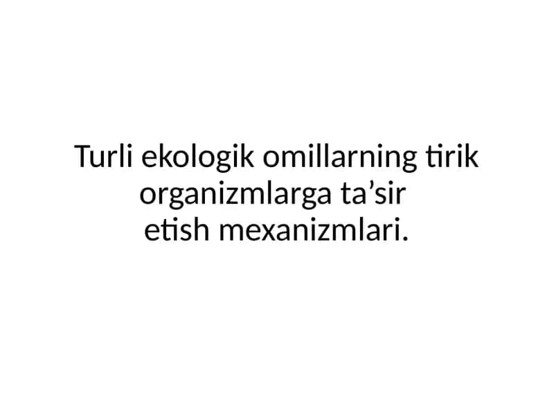 Ekologiya 1