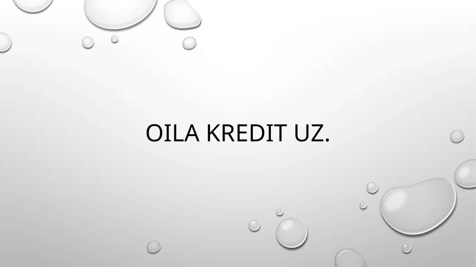 OILAVIY TADBIRKORLIK XAQIDA 1