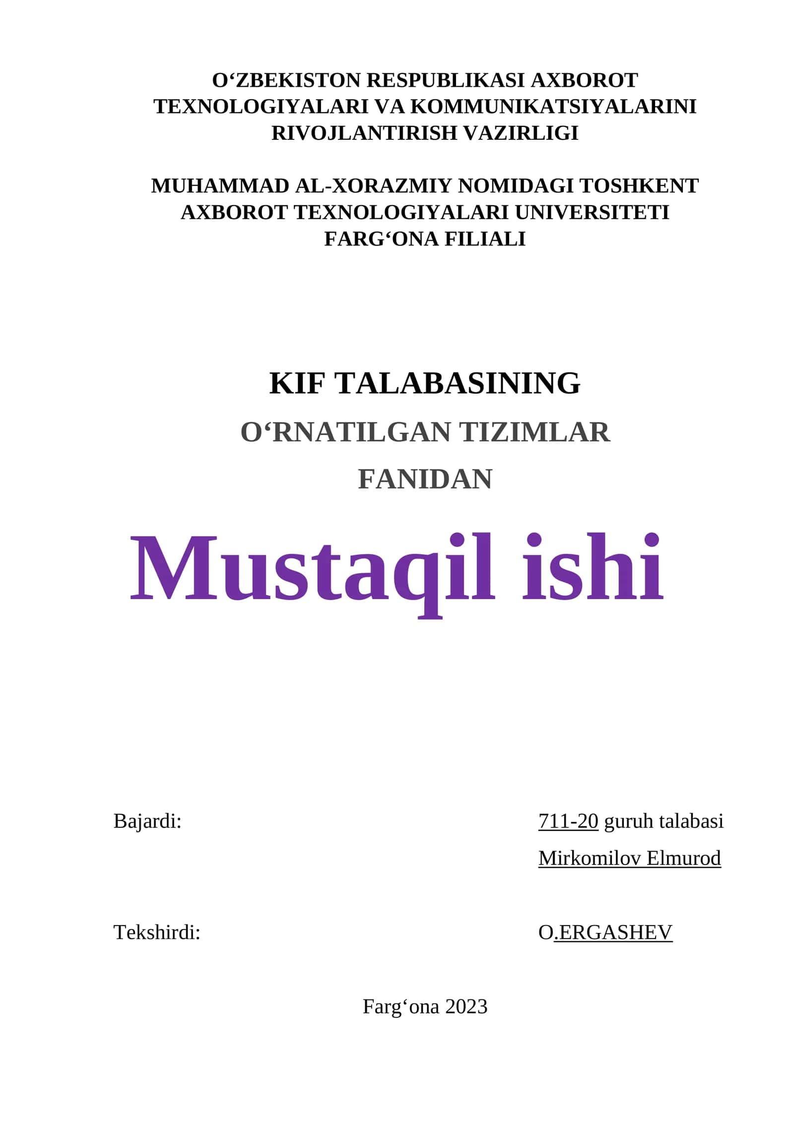 O‘rnatilgan operatsion tizimlarda xabarlar navbati 1