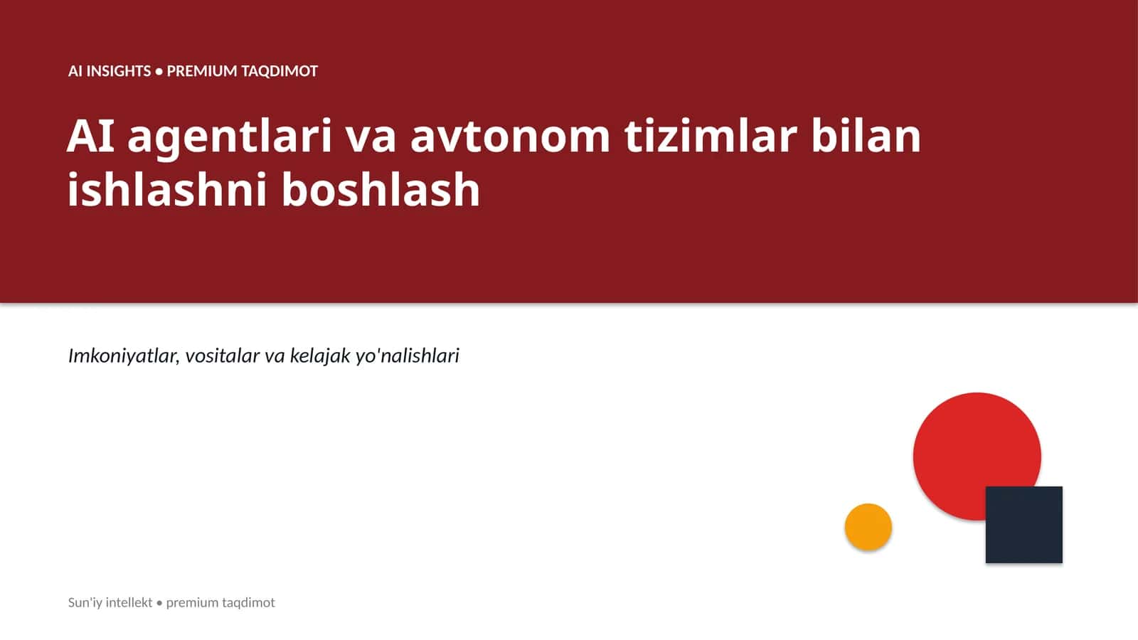 Premium Taqdimot 1