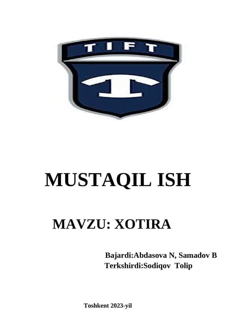 XOTIRA 1