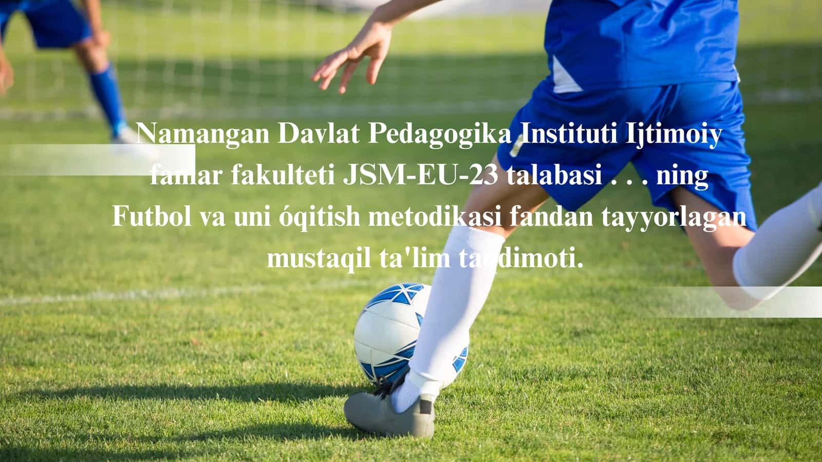 Futbol o‘yin qoidalari 1