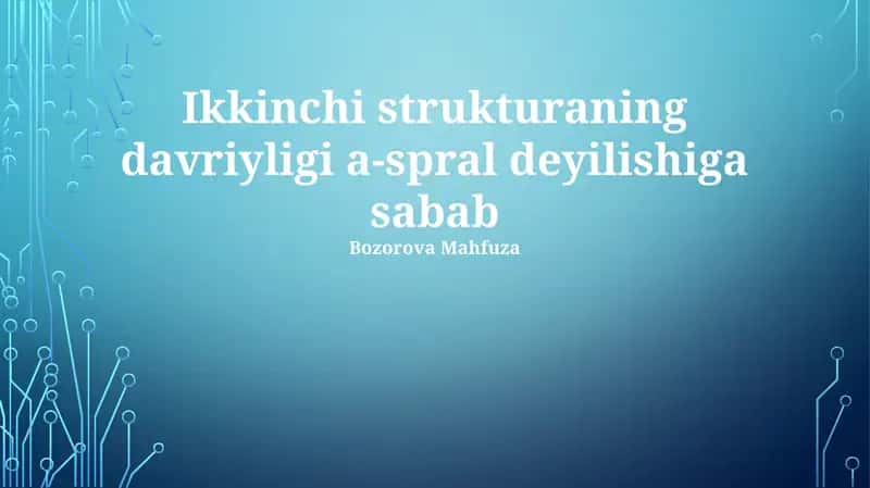 Alfa-spiral 1