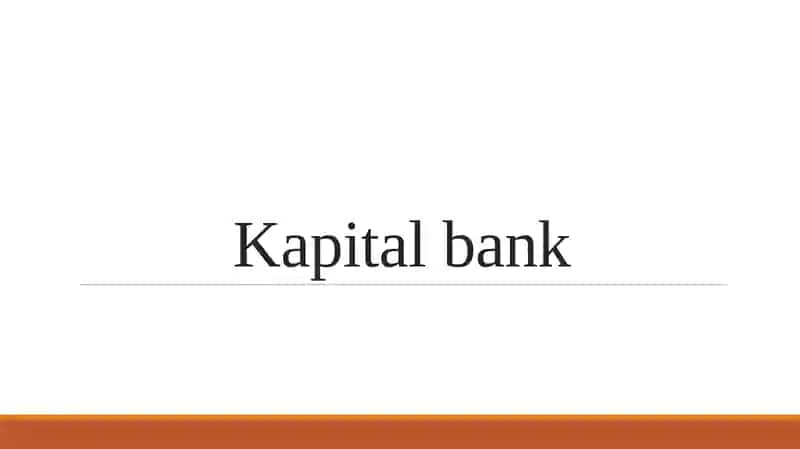 Kapital bank