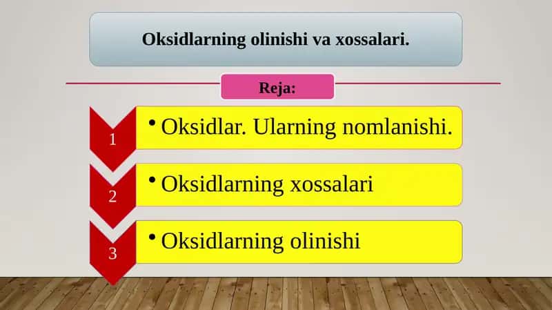 Oksidlar 1