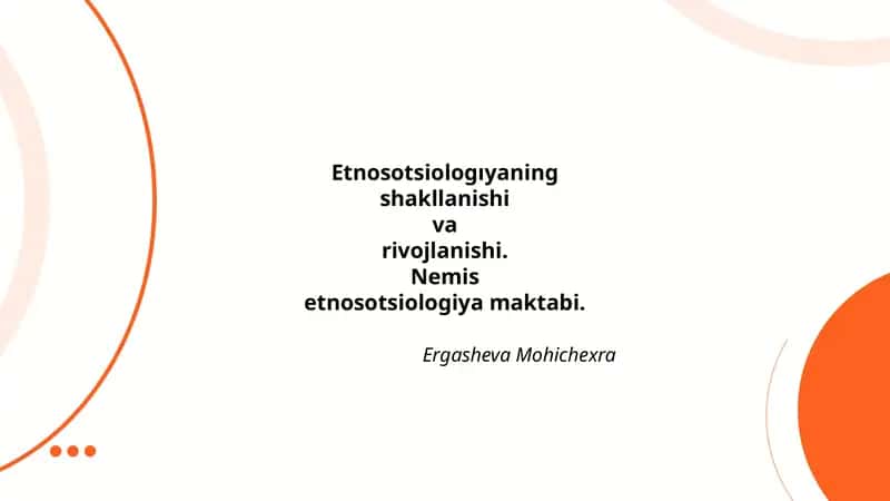 Nemis etnosotsiologiya maktabi 1