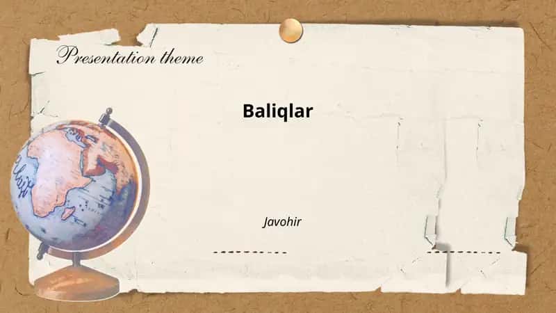 Baliqlar 1