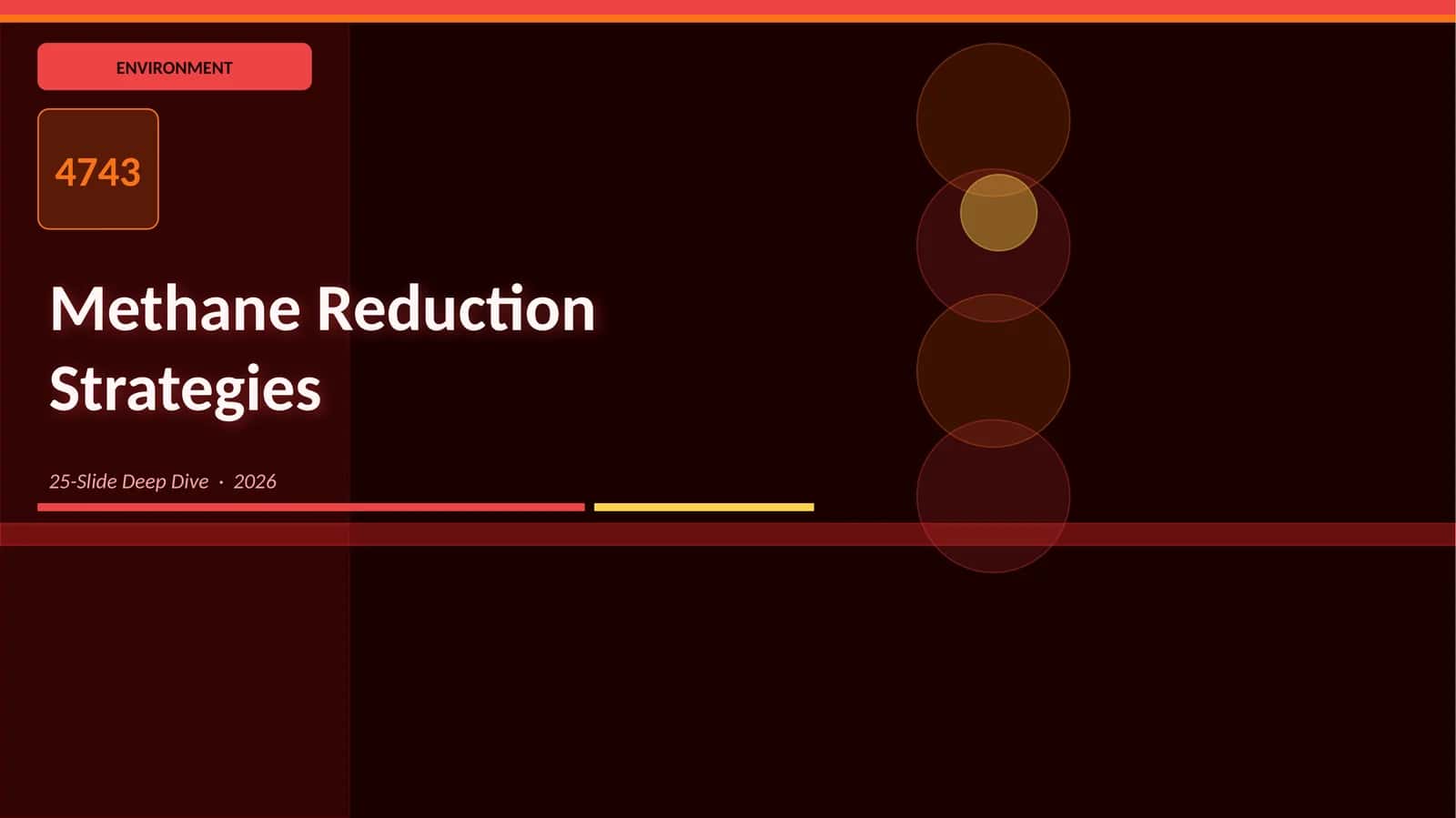 Methane Reduction Strategies 1