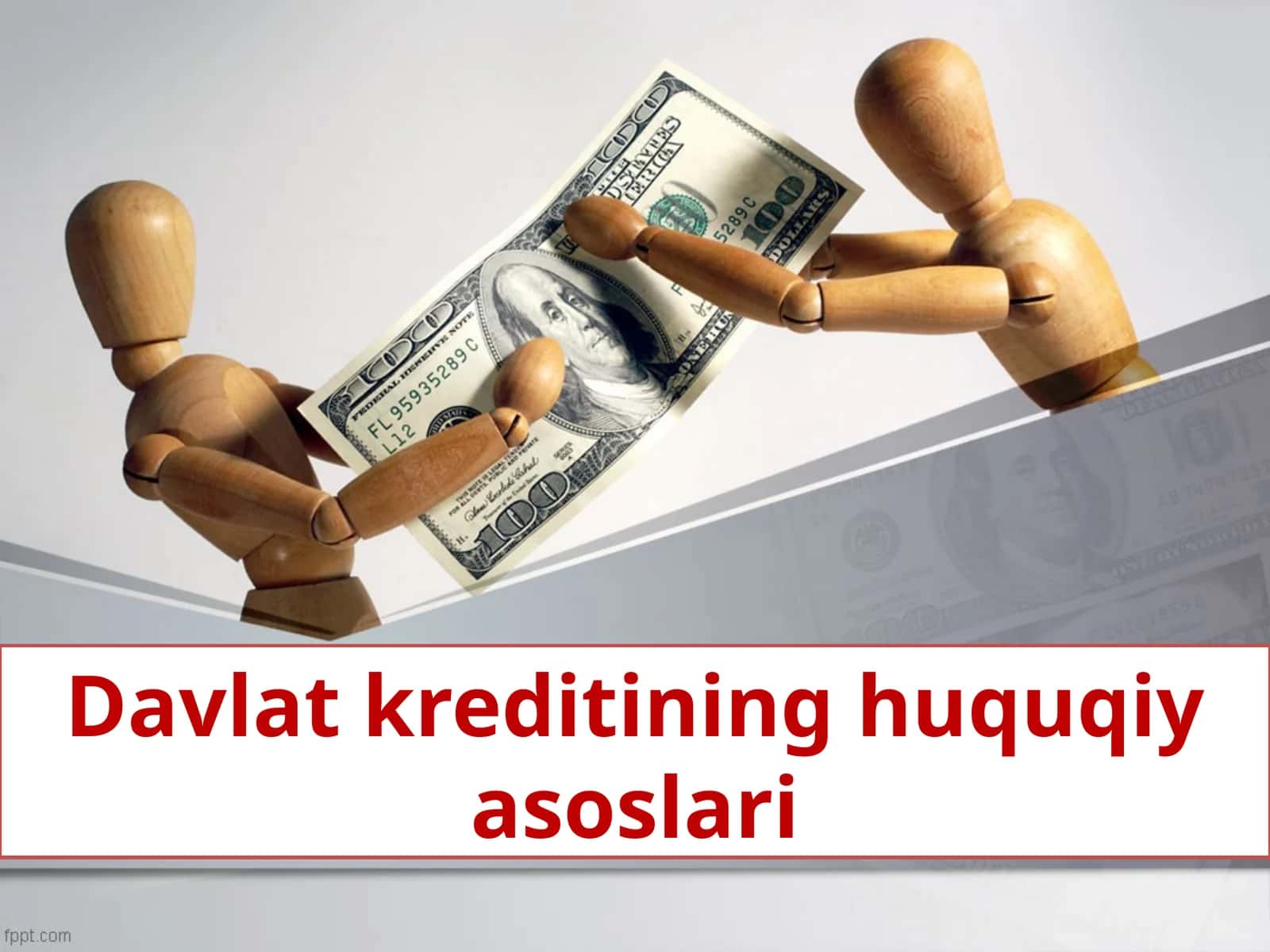 Davlat kreditining huquqiy asoslari 1