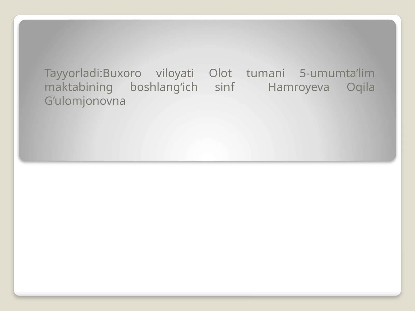 Suvning vatani 1