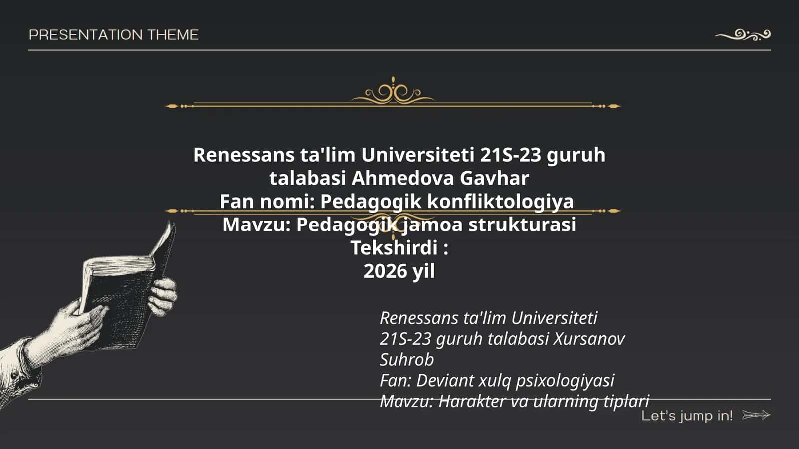 Pedagogik konfliktologiya 1
