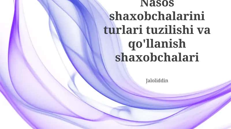 Burun kateterlarining turlari 1