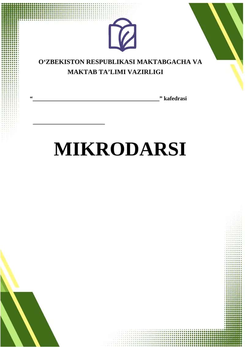 MIKRODARSI 1
