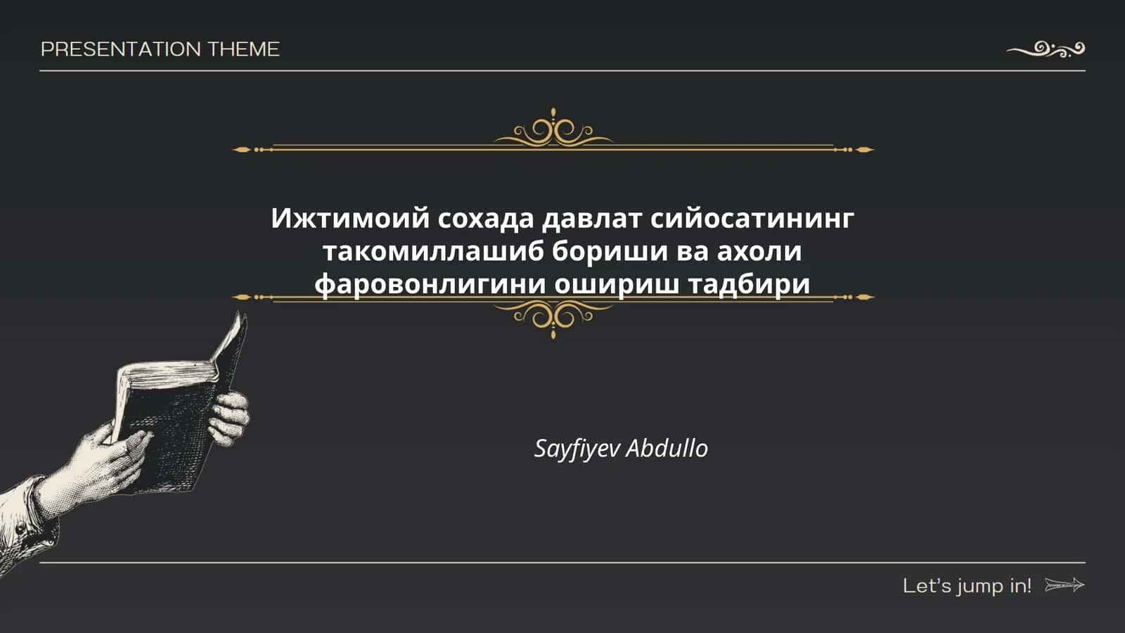 Ижтимоий сиёсатнинг ривожланиш йўналишлари 1