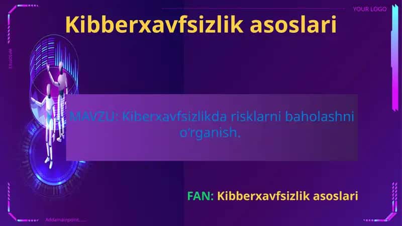 Kibberxavfsizlik asoslari 1