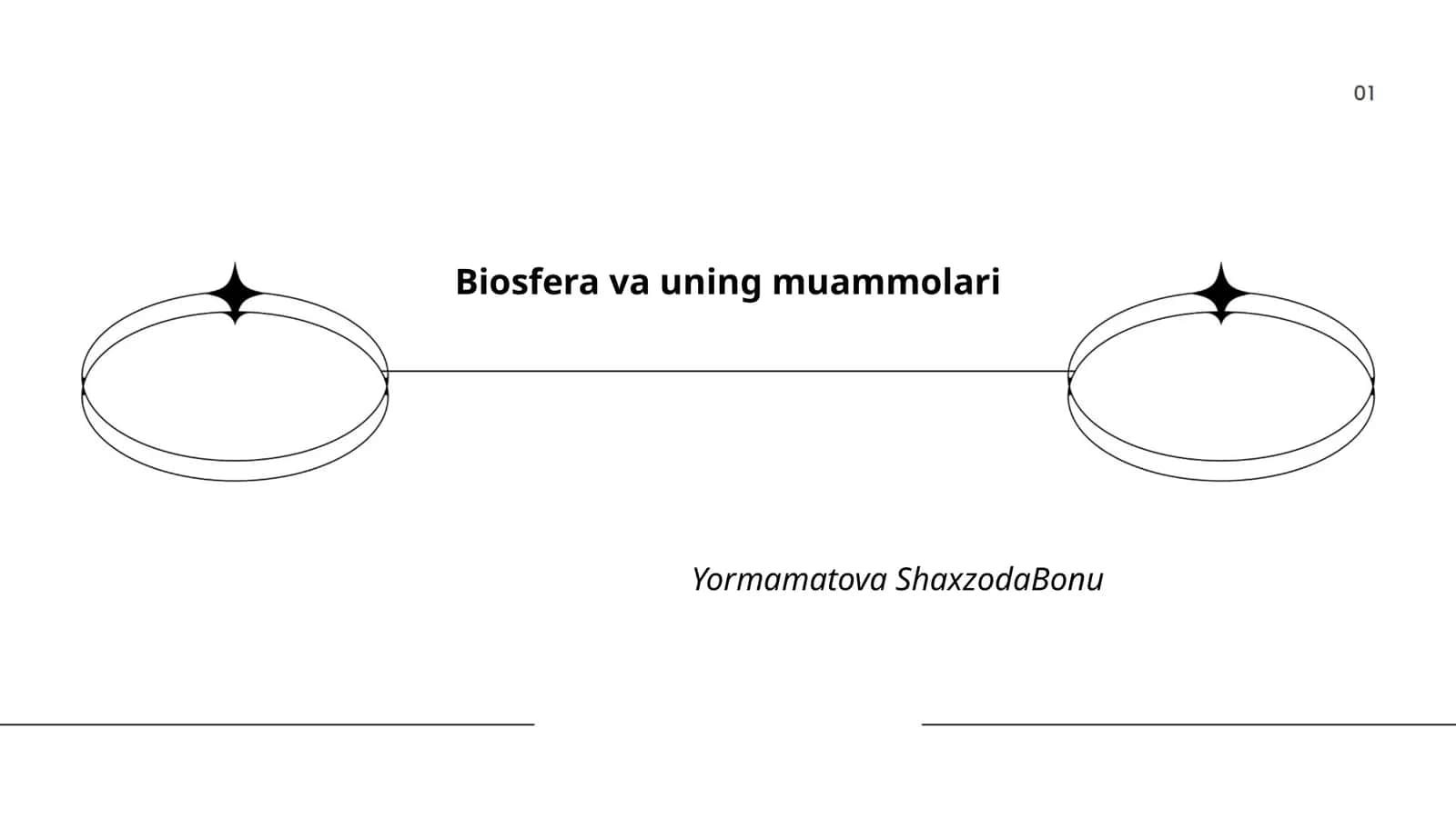 Biosfera va uning muammolari 1