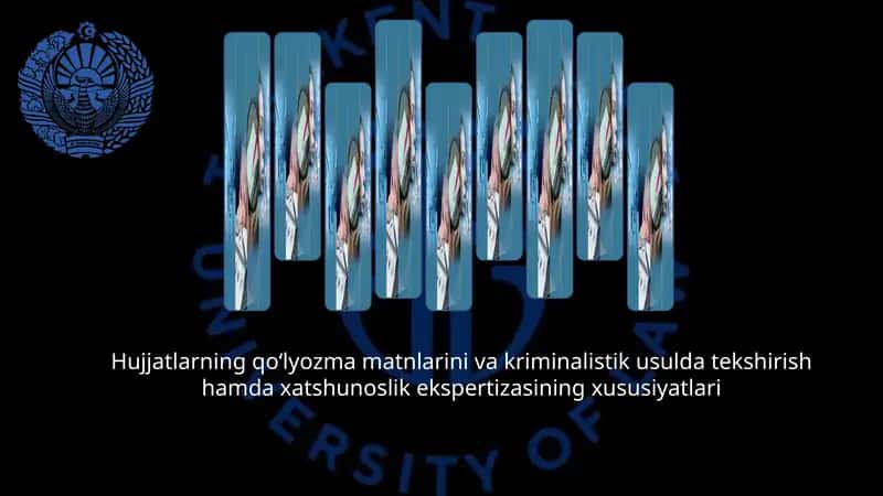 Kriminalistika Teknikasining Xususiyatlari 1