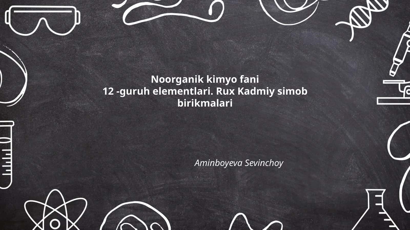 Rux Kadmiy simob birikmalari 1