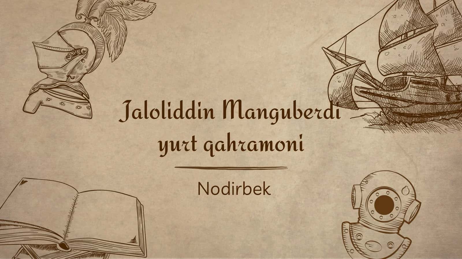 Jaloliddin Mnguberdi 1