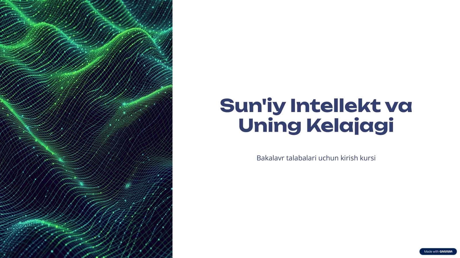 Sun'iy Intellekt va Uning Kelajagi 1