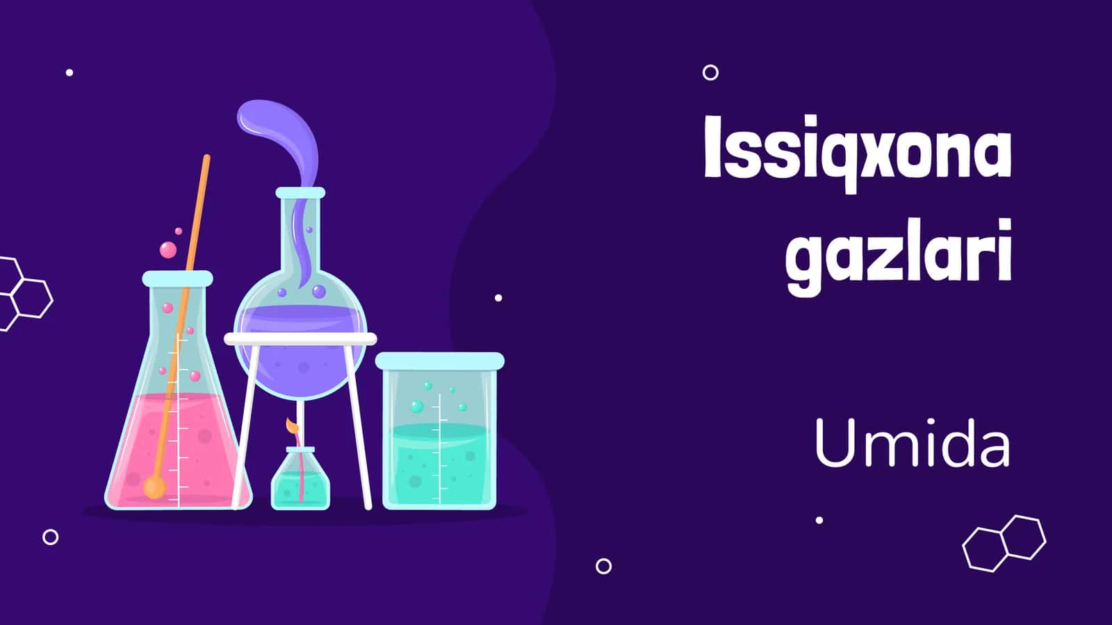 Issiqxona gazlari 1