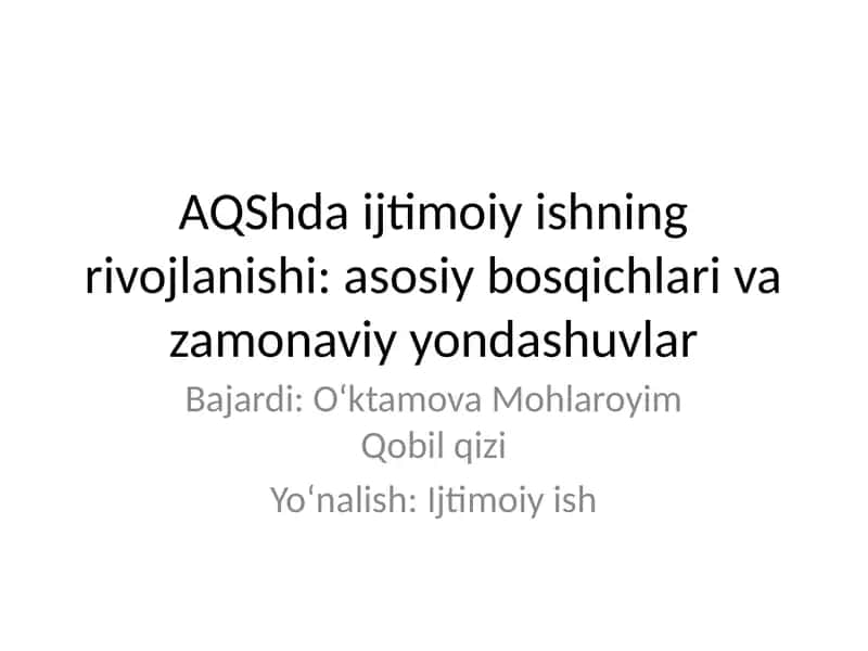 Ishtimoiy ish darslik 1