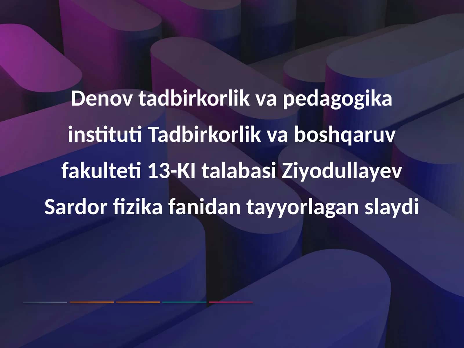 Yorugʻlik dispersiyasining asosiy prinsiplari 1