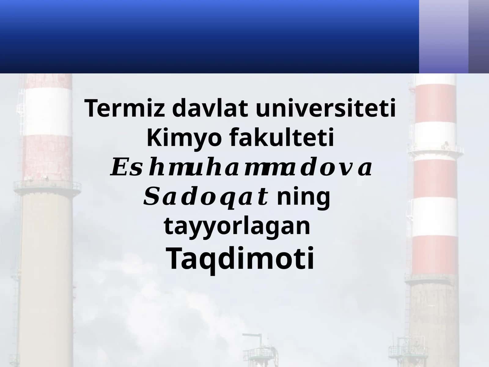 Sanoatda sulfat kislota ishlab chiqarish texnologiyasi 1