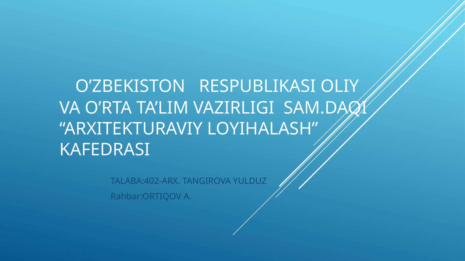 9 QAVATLI TURAR JOY LOYIHASI 1