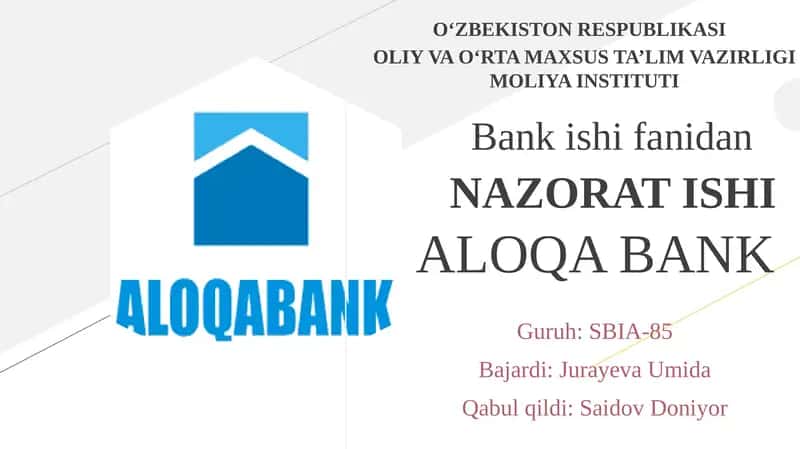 Aksiyadorlik-tijorat Aloqabank 1