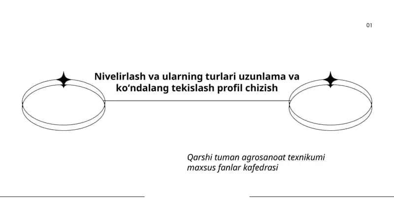 Nivelirlash va ularning turlari 1