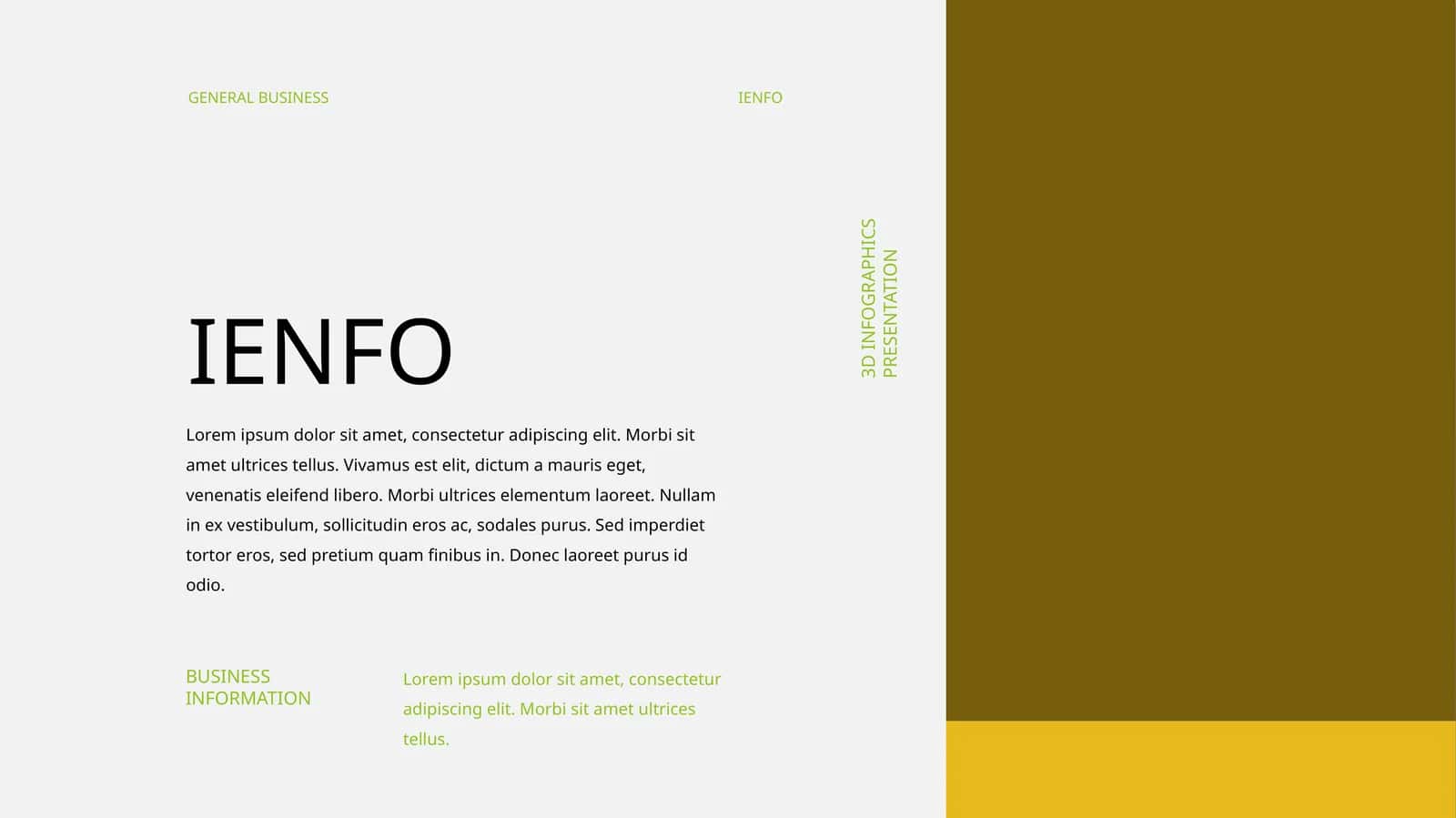 3D INFOGRAPHICS PRESENTATION 1