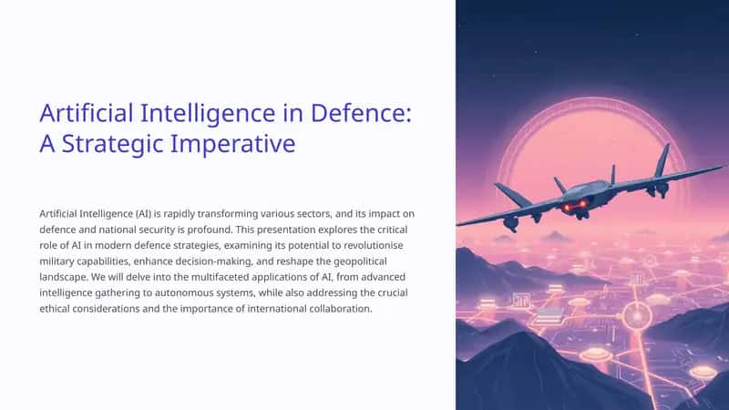 Artificial intelligence defense 1