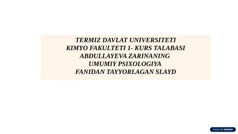 Xarakter va Qobiliyat 1