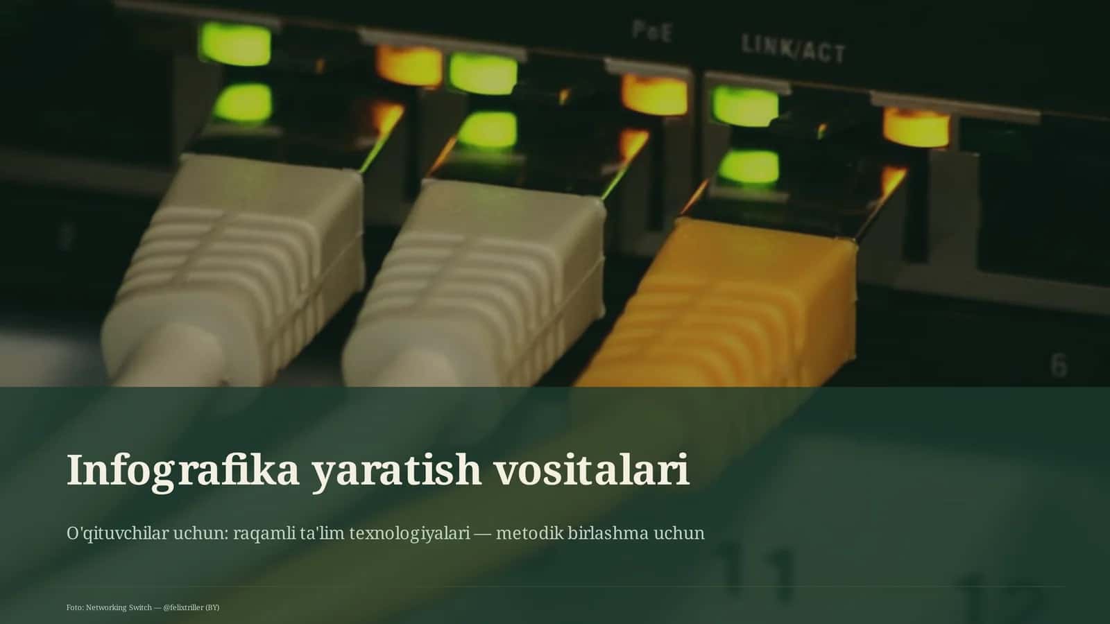 Infografika yaratish vositalari 1