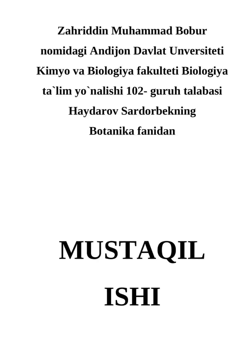 Novdada barglarning joylashishi.  Shu mavzu buyicha kurs ishi 1