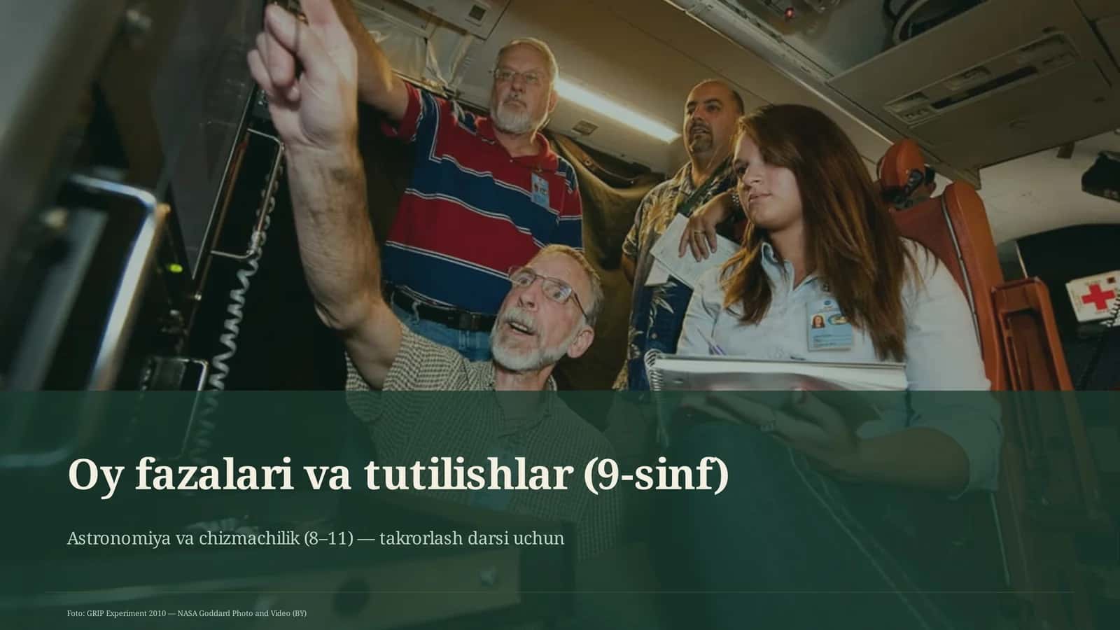 Oy fazalari va tutilishlar (9-sinf) 1