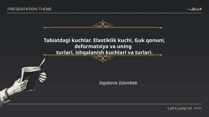 Tabiatdagi kuchlar 1