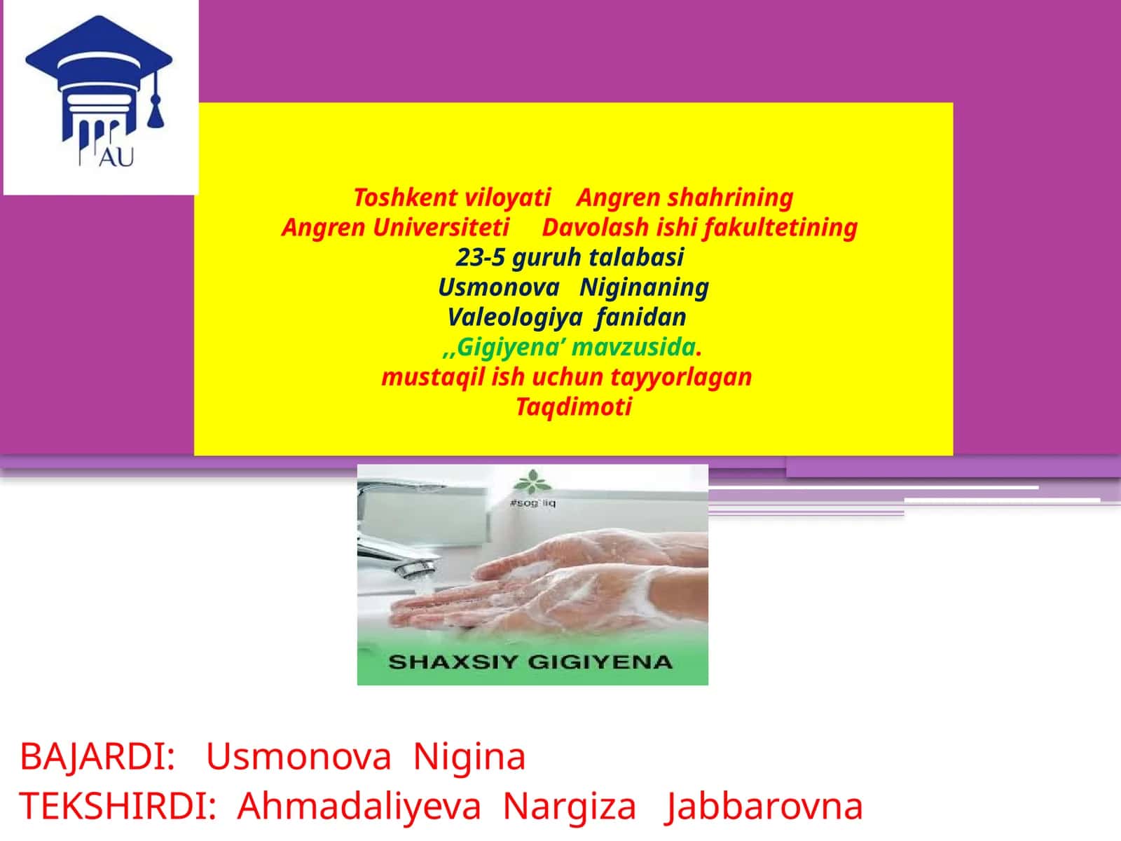 Gigiyena va valeologiya 1