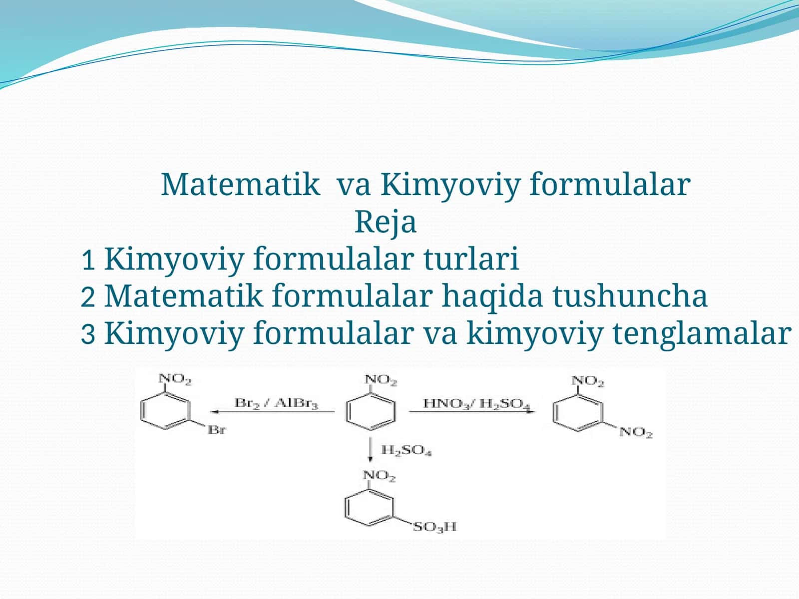 Kimyoviy formulalar 1
