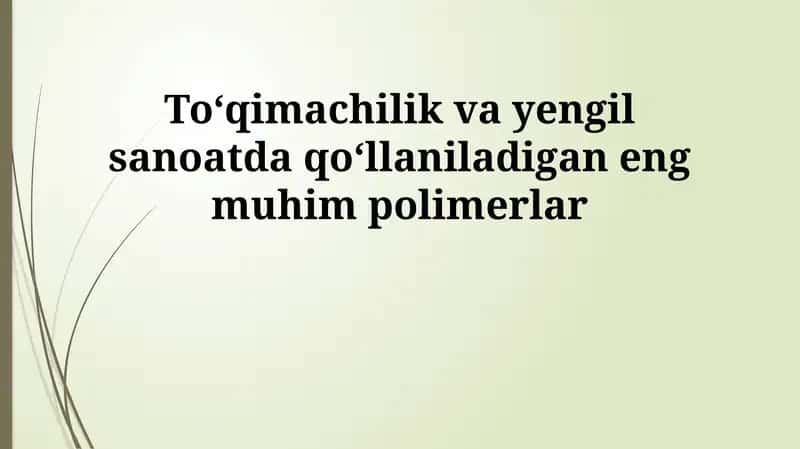 Polimerlar 1
