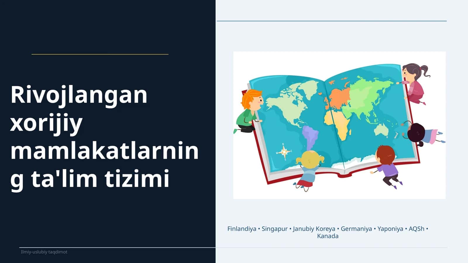 Rivojlangan xorijiy mamlakatlarning ta'lim tizimi 1