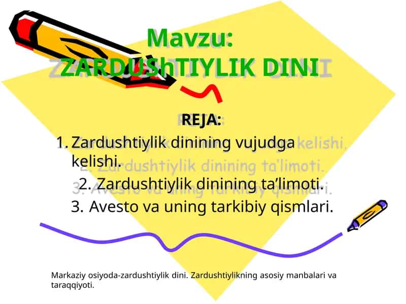 Zardushtiylik dini 1