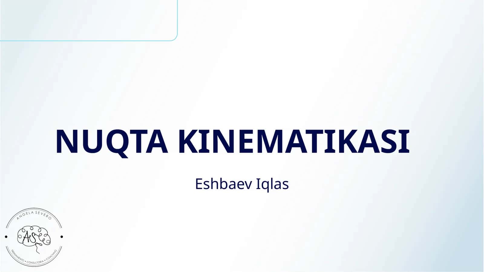 NUQTA KINEMATIKASI 1