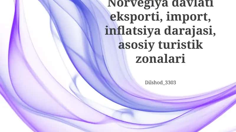 Norvegiya Importlari 1