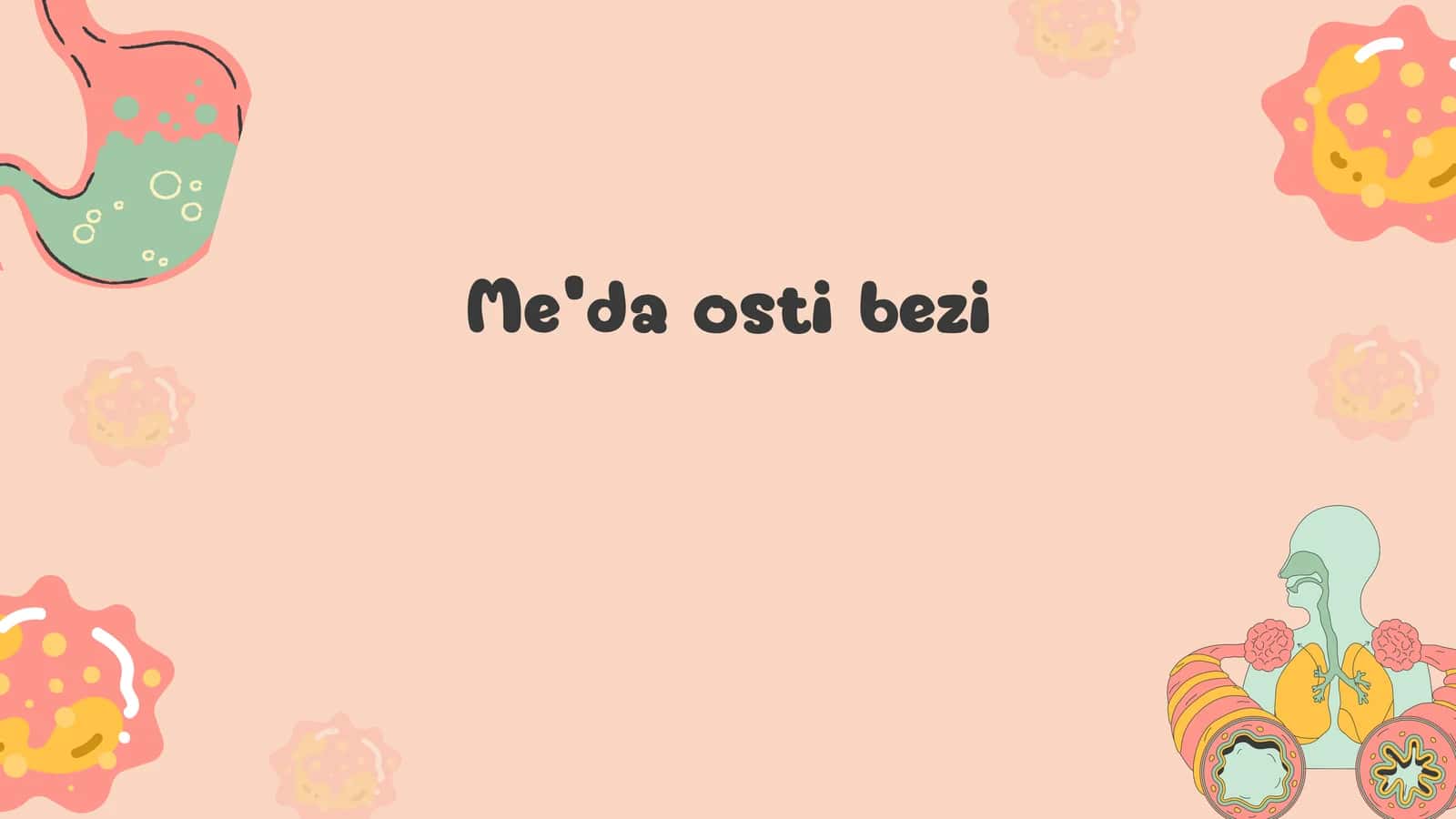 Me’da osti bezi 1