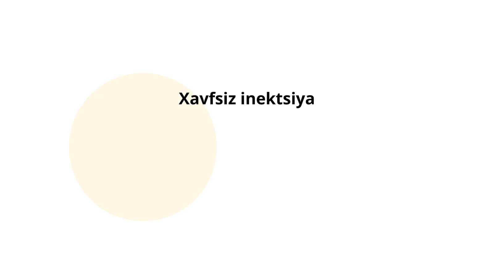 Xavfsiz inektsiya 1