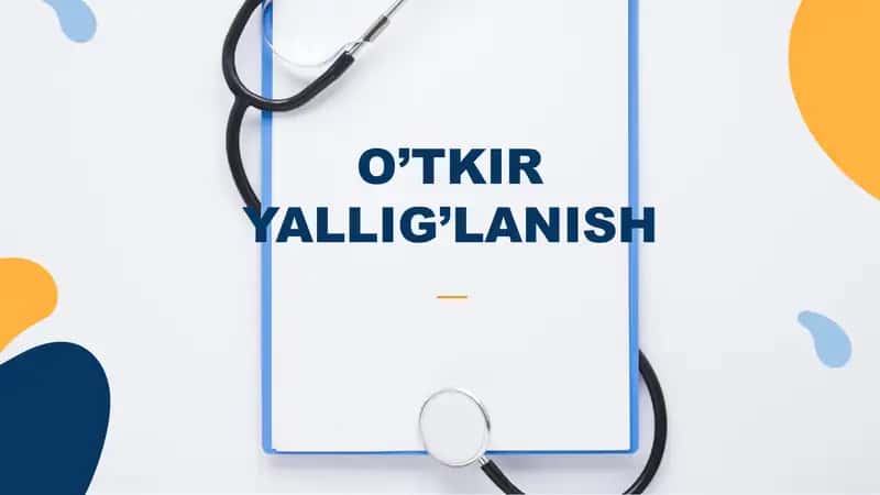 O’TKIR YALLIG’LANISH 1