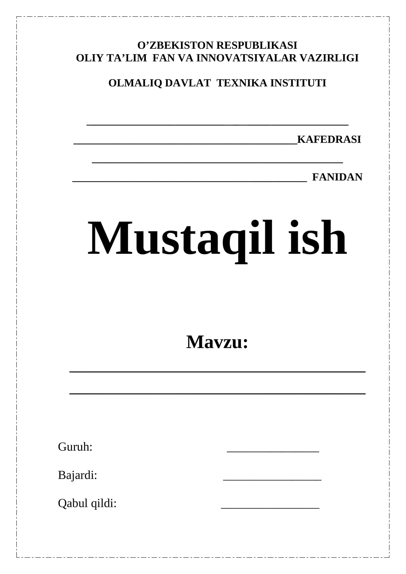 Xorijiy davlat standartlashtirish tizimi 1